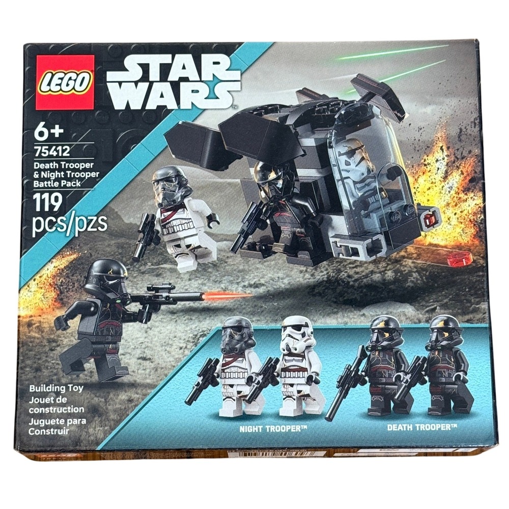 LEGO Star Wars 75412 Death Trooper & Night Trooper Battle Pack Black 119pc 2025